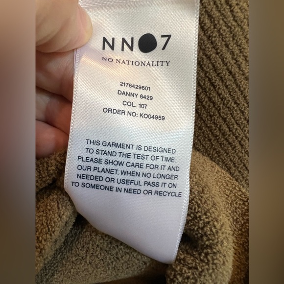 NN.07 No nationality Danny men’s sweater tan - Picture 7 of 7